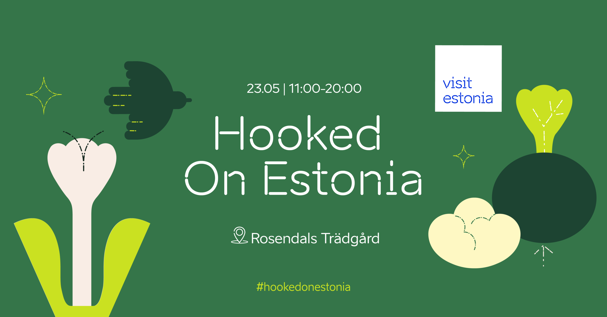 Hooked on Estonia bänner